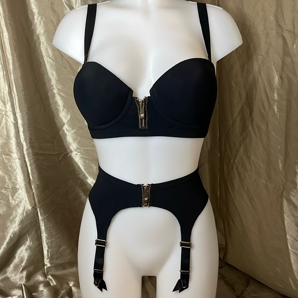 Honey Birdette Vegas Black Swim 2 PC Set